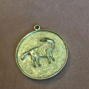 Birth year goat pendant